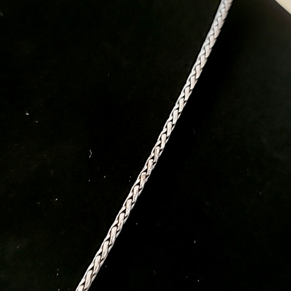 Vintage BRIGHTON Silver Plated Laugh Dream Live Triple Pendant Necklace. - Picture 5 of 7